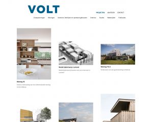 Volt-website door Wizarts